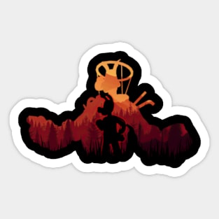 Gifts Women Gaming Demon Graphic Sticker